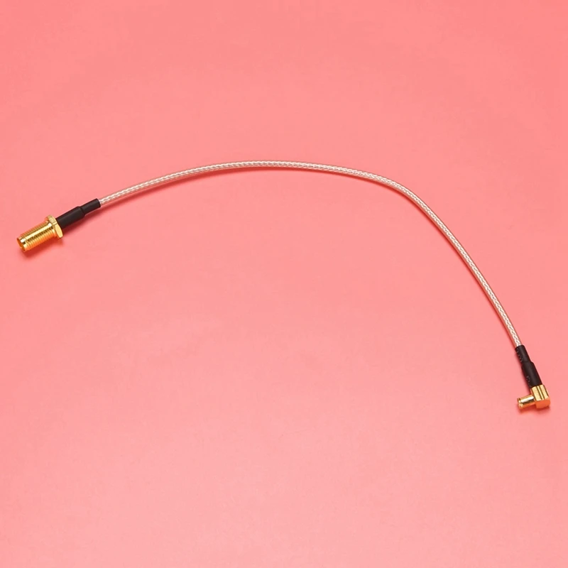 Hot-3X MCX Male To SMA Female RG316 Low Loss Pigtail Adapter Cable 21Cm/8.3In
