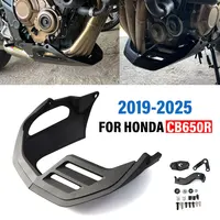 Para HONDA CB650R CB 650 R 2019-2025 alerón del motor del vientre de la motocicleta marco de carenado inferior Protector de Panel protector Chassi Shield 2024