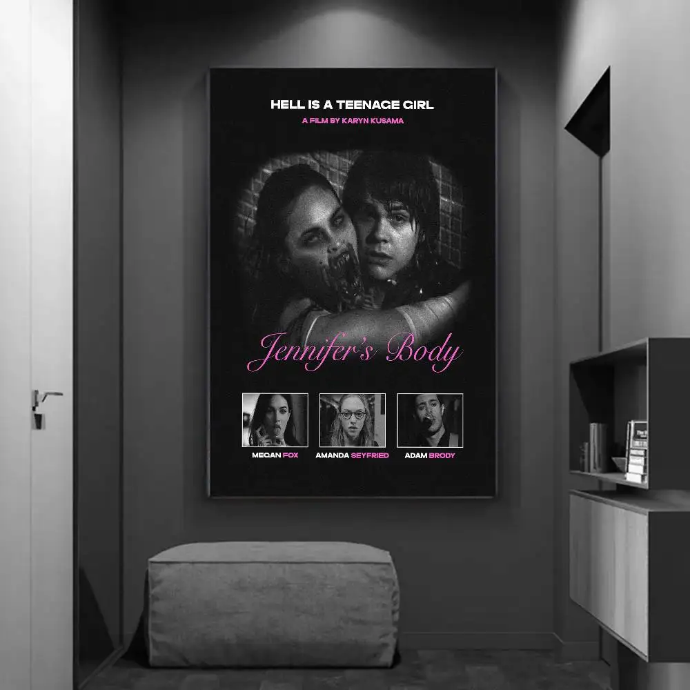 البوب فيلم جنيفر الجسم الكلاسيكية خمر الملصقات الديكور اللوحة جدار الفن ورق الكرافت الأبيض Kawaii غرفة ديكور #6