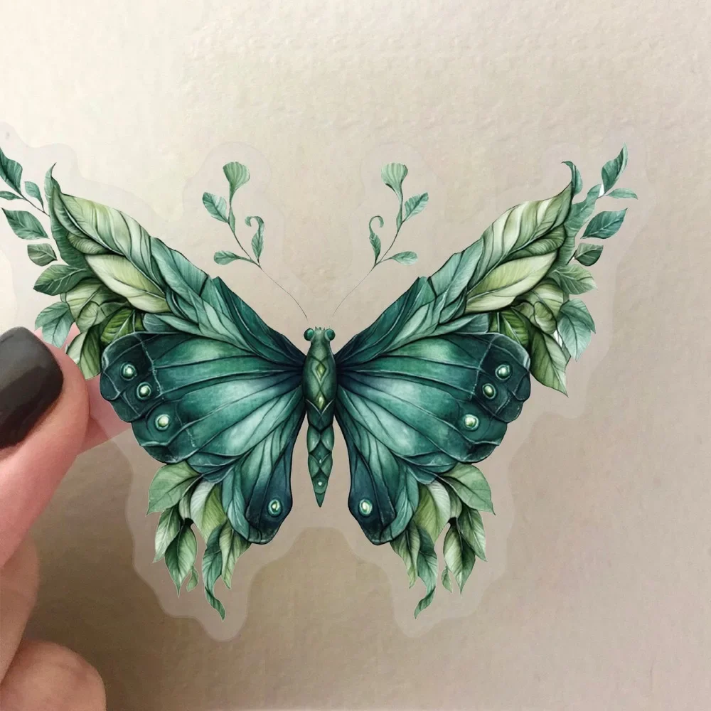 50 pçs mundo mágico floresta bruxa adesivos transparentes diy scrapbook papelaria portátil guitarra bicicleta skate adesivo crianças brinquedo