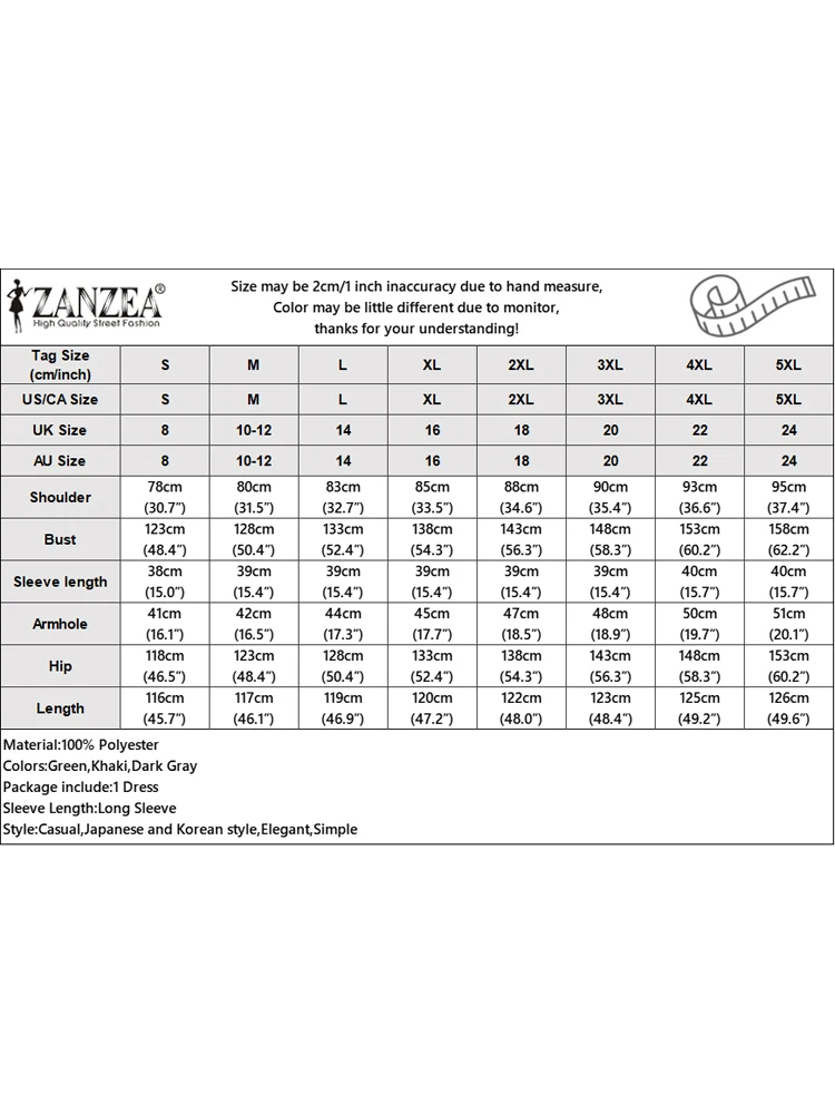 حجم كبير 5XL ZANZEA المرأة موضة البلوز فساتين الخريف طويلة الأكمام مقنعين رداء الصلبة جيوب فضفاضة غير رسمية طويلة Vestidos