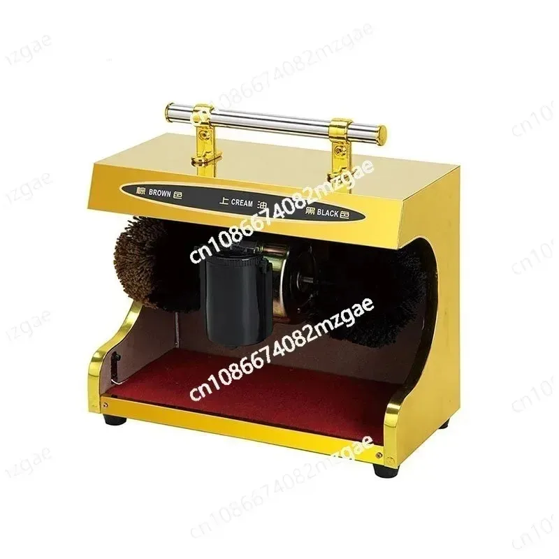 2025 New Hotel Shoe Polisher Cleaner Auto-sensing Shoe Polishing Equipment Public Electric Leather Polisher Cleaning Machine