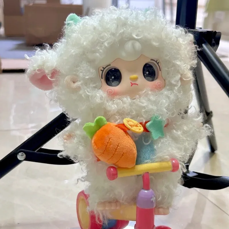 In Stock Limited Elevator Yooki Sheep Series Vinyl Doll Girl Backpack Pendant Yooki Action Figure Collection Toy Birthday Gifts