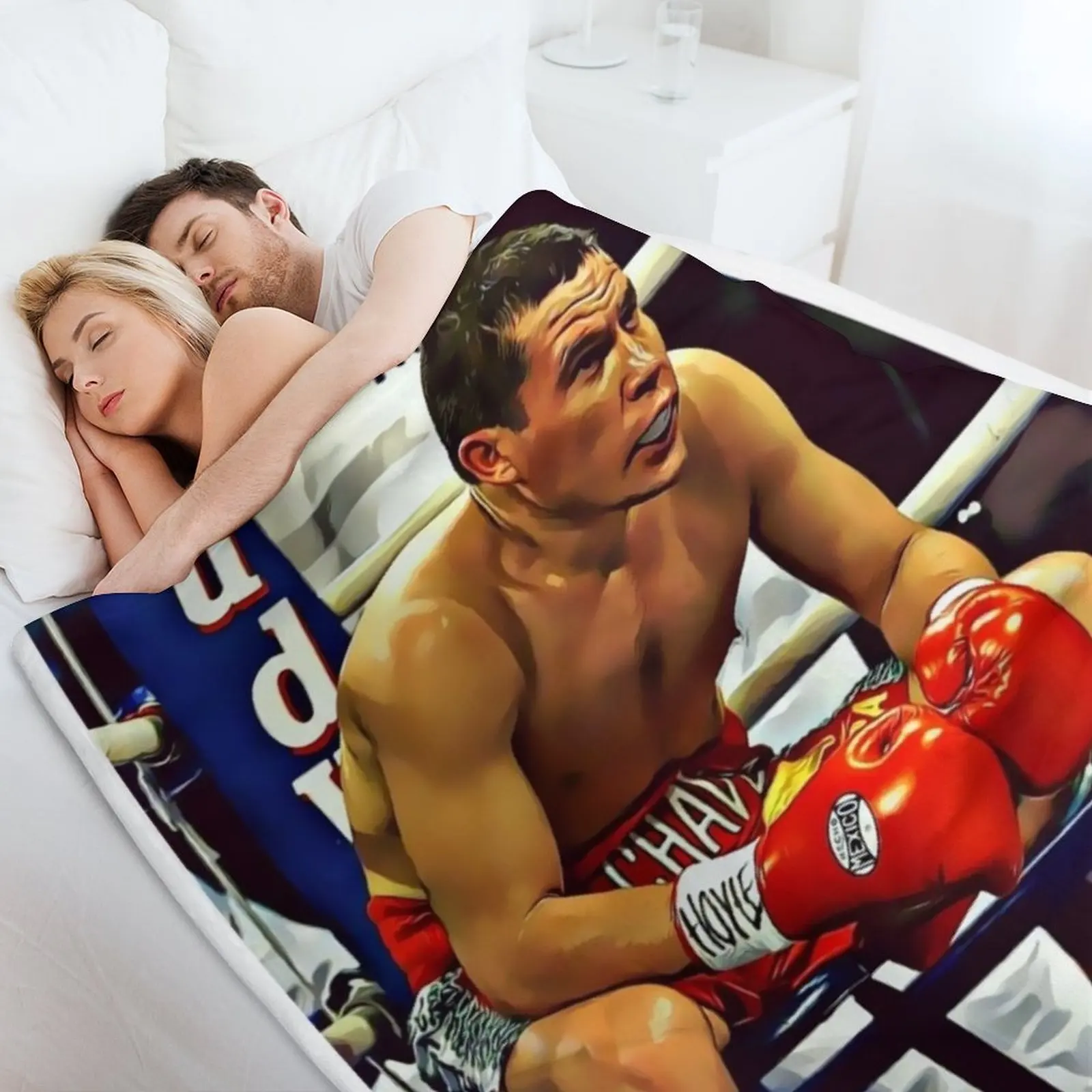 جوليو سيزار تشافيز رمي بطانية المصممين لينة منقوشة الفاخرة العلامة التجارية الفاخرة رمي البطانيات #4