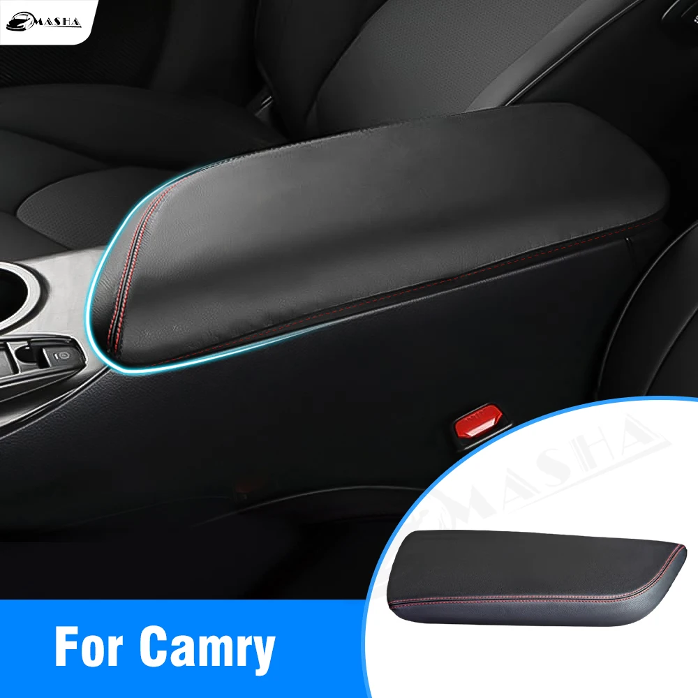 

Car Armrest Box Protective Cover For Toyota Camry 2006-2021 2022 2023 2024 2025 Central Control Armrest Interior Car Accessories