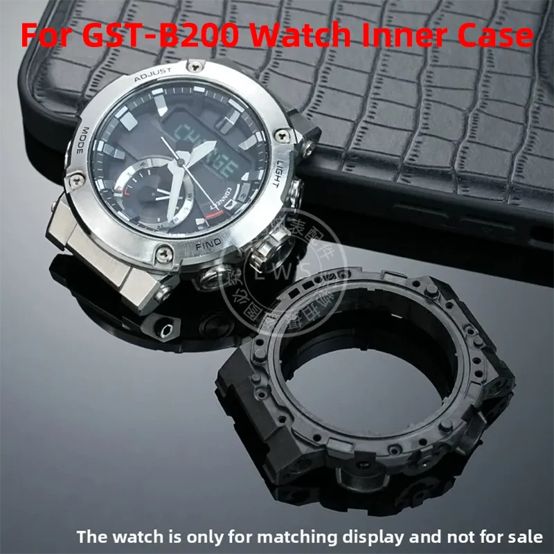 For Casio G-SHOCK GST-B200 GSTB200 gst b200 Watch Inner Case Modification and Upgrading Accessories Replacing Case Shell Bezel