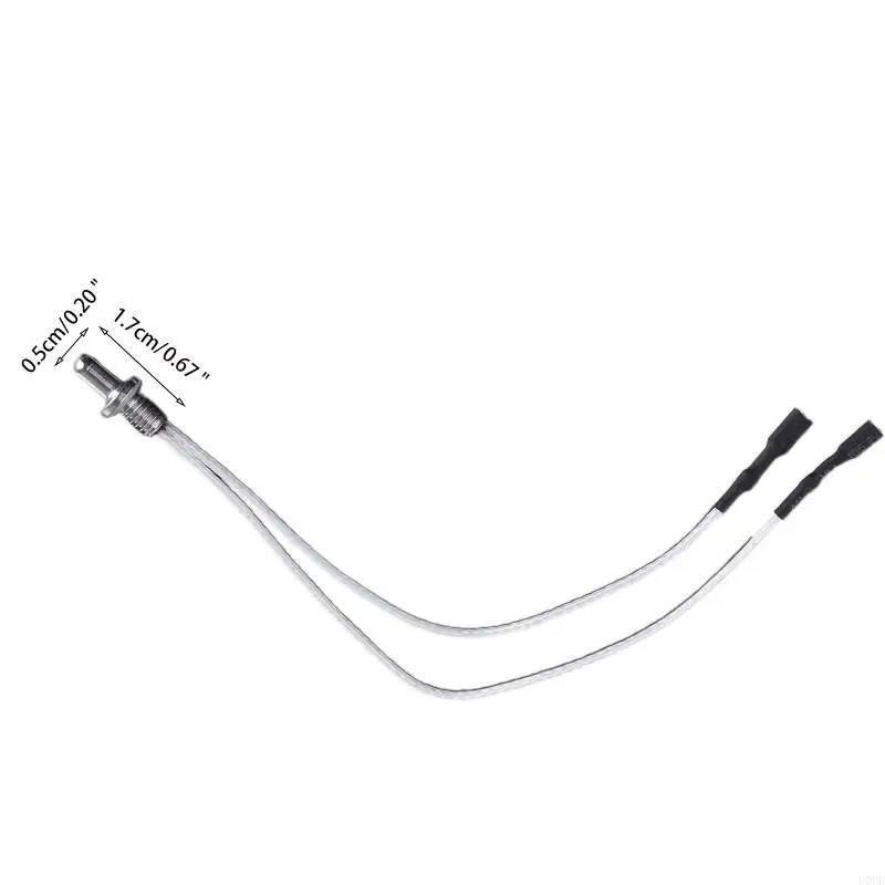 مستشعر تحكم درجة حرارة درجة حرارة NTC -40 ~ 150 درجة مئوية مؤشر ترابط المسمار ، مقاومة 100 كيلو ، من السهل التثبيت