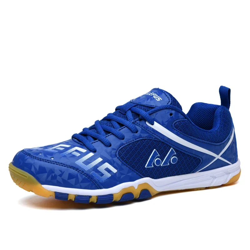 2026 Professional Table Tennis Shoes For Men And Women Sport Outdoor Man Badminton Fitness Sneakers In Green And Blue Big Size