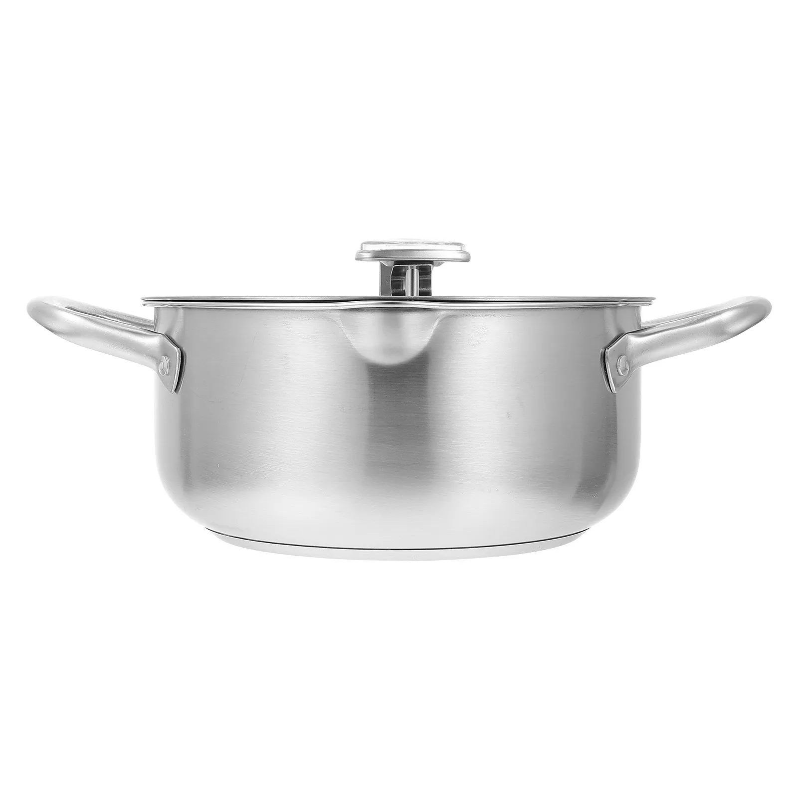 1Pcs Temperature Control Deep Fryer Pot Food Grade 304 Stainless Steel Frying Pan Household Cooking Oil Splash Resistant with view 4