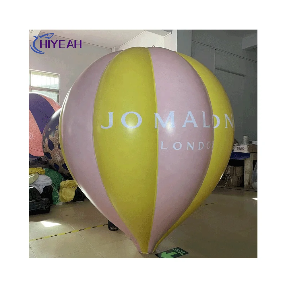 Cena hurtowa, personalizowane dmuchane, latające, pływające balony na gorące powietrze z PVC do reklamy i zastosowań komercyjnych.