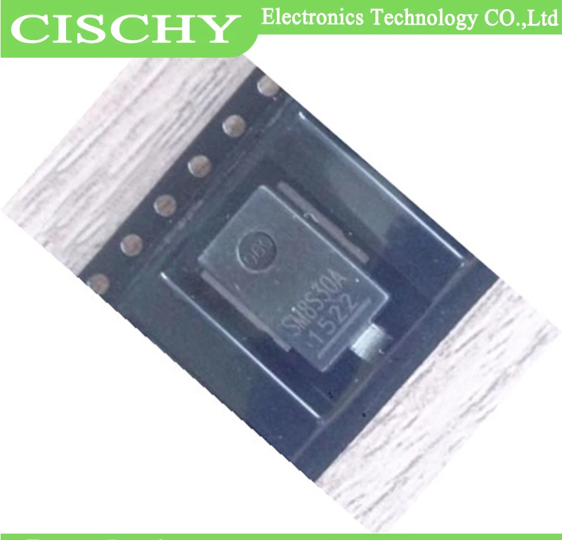 2pcs/lot SM8S30A-E3 2D SM8S30A SM8S30A In Stock