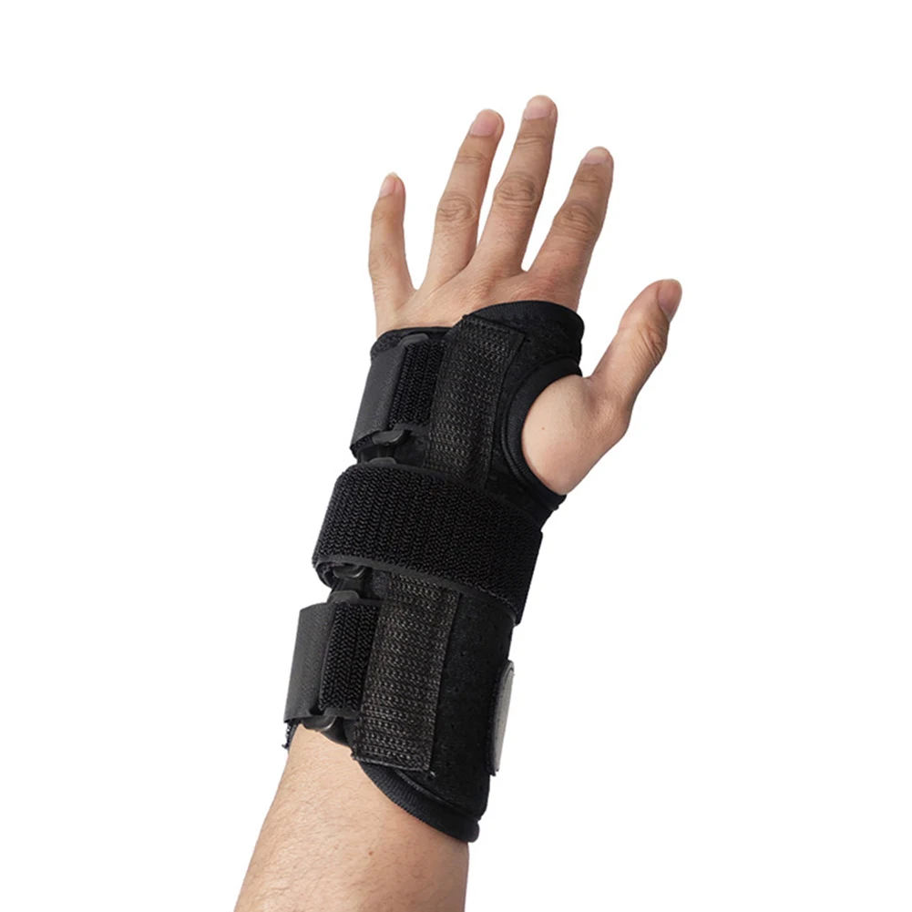 1PC Adjustable Wrist Fitted Stabilizer Splint Carpal Tunnel Hand Compression Support Wrap for Wrist Injuries Pain Relief