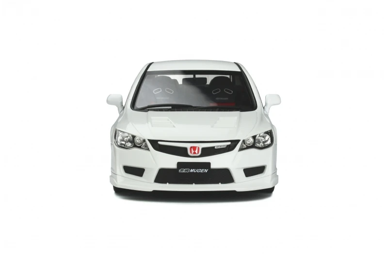 OTTO 1:18 For Civic FD2 Type-R Mugen JDM Limited Edition Metal Resin Model Ornament Toy Birthday Gift