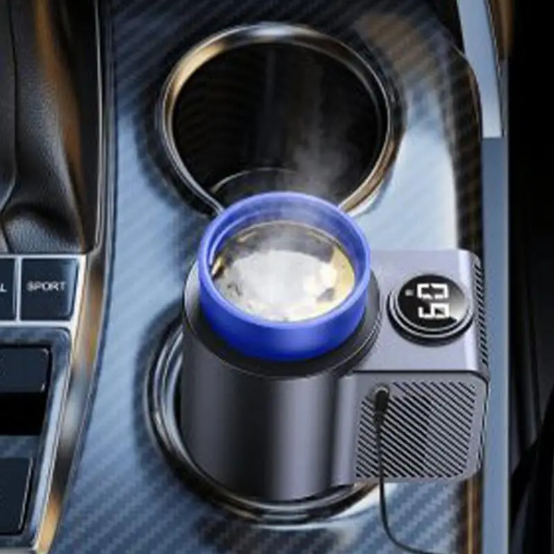 Heating And Cooling Car Cup Holder Smart Car Cup Mug Holder 12V 36W Holder For Water Milk Coffee Beverage