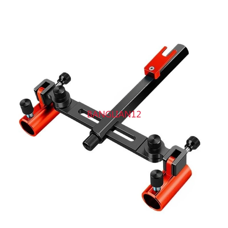 

Aluminum-magnesium alloy double battery bracket fishing box accessories, universal double-head fishing bracket