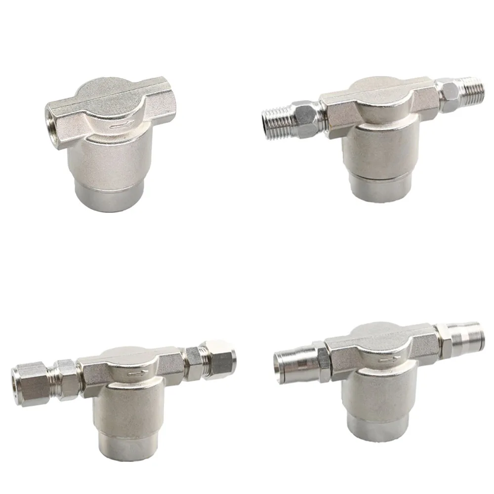 

3/8" 9.52mm High Pressure Filter For Misting Cooling System Atomization Spray Parts Slip-lock Quick Connection 1pcs