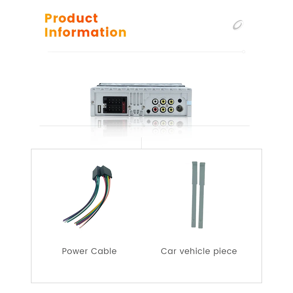 MEKEDE 1din 1 DIN Car Radio 1 Din Multimedia Player Universal Audio Video With CarPlay Android  Auto 7\
