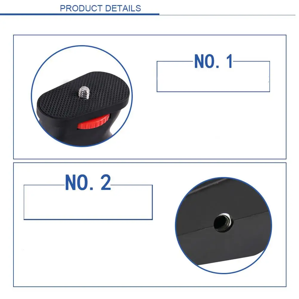 Estabilizador de cámara Universal, palo de Selfie, soporte de agarre para cámara de mano al aire libre, mango estabilizador, accesorios de cámara