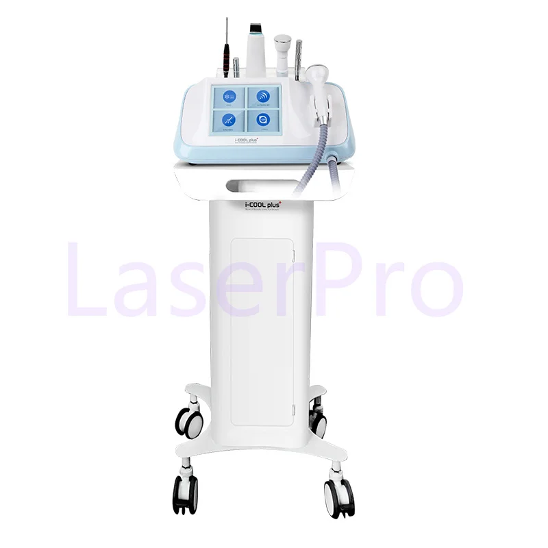 高品質 ICOOL 6-IN-1 多機能美顔器 スキンケア フェイスディープクレンジング 引き締め マイクロカレント 超音波美容機器