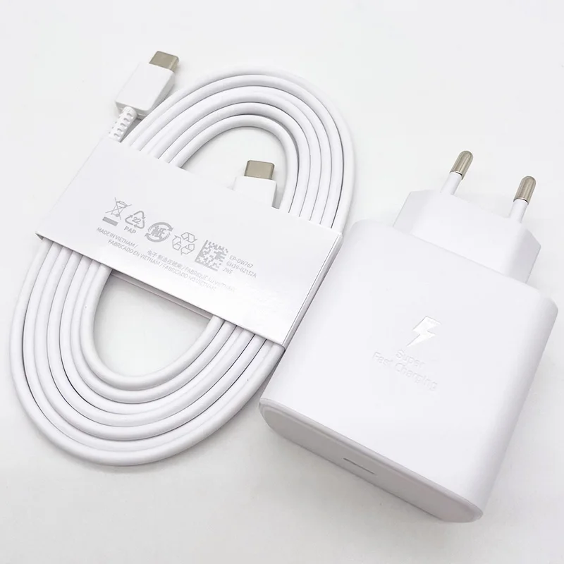 Samsung 45W PD-Ladegerät Super Fast Charging 2.0 3A 1,8M Typ-C-Kabeladapter für Galaxy S24 S23 S22 Plus Note 20 10 Ultra A73 A54 – Detail 2