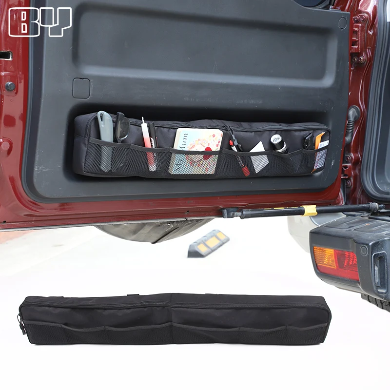 

Black Oxford Cloth For Toyota FJ Cruiser 2007-2021 Car Tailgate Storage Bag Tool Box Car Modification Accessories