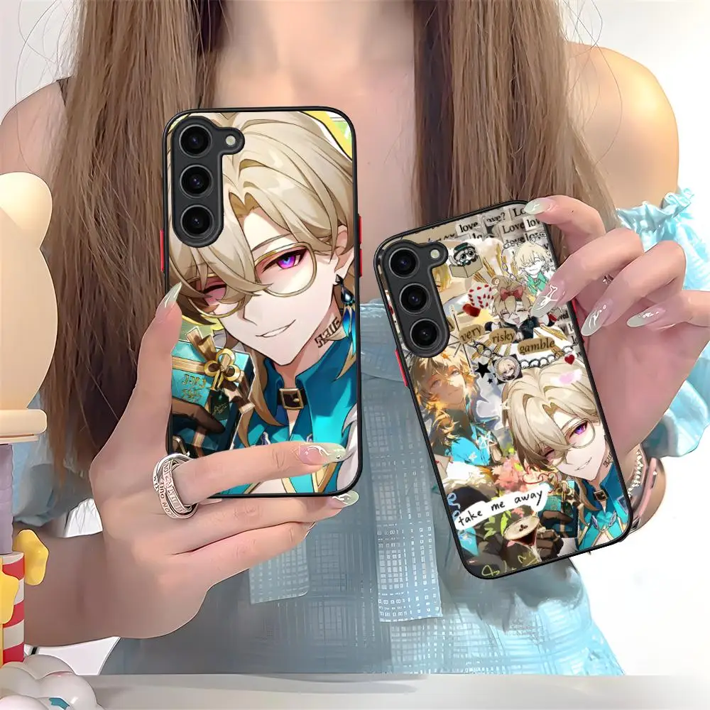 Чехол для телефона Honkai Star Rail Aventurine для Samsung Galaxy S25 S24 S23 S22 S21 Plus FE, ультрацветный силиконовый защитный чехол Pretty