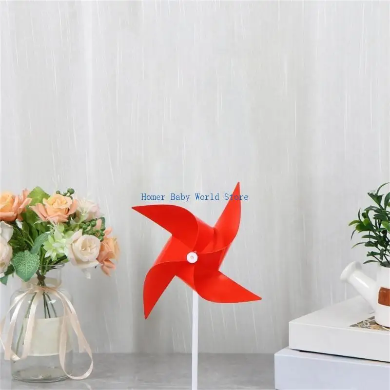 

B2QD 100pcs Plastic Windmill Parts Windwheel Rod Replacement For Various Environment