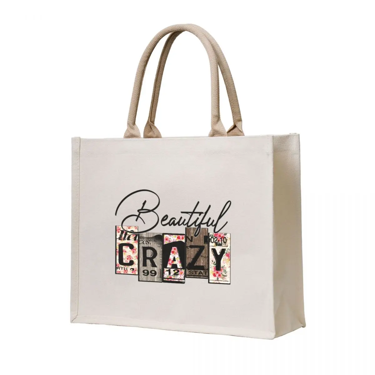 

Beautiful Crazy Tote Bag female bag Canvas bag for women Lady bags