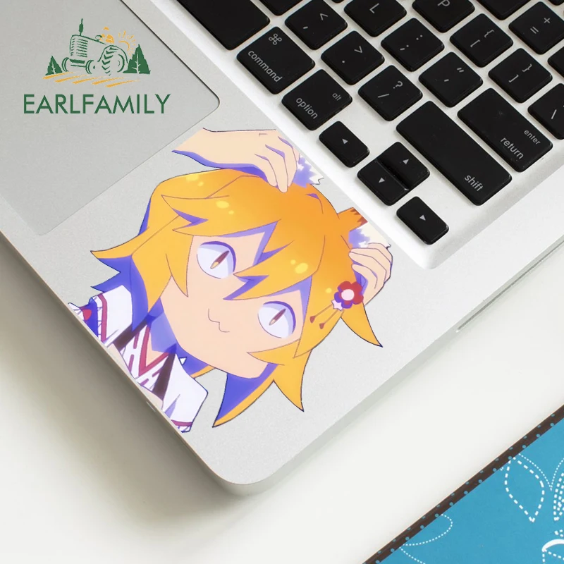 

EARLFAMILY 13cm x 11.7cm for Senko San Car Stickers Fashionable Waterproof Decals Car Accessories Windshield Surfboard Decor