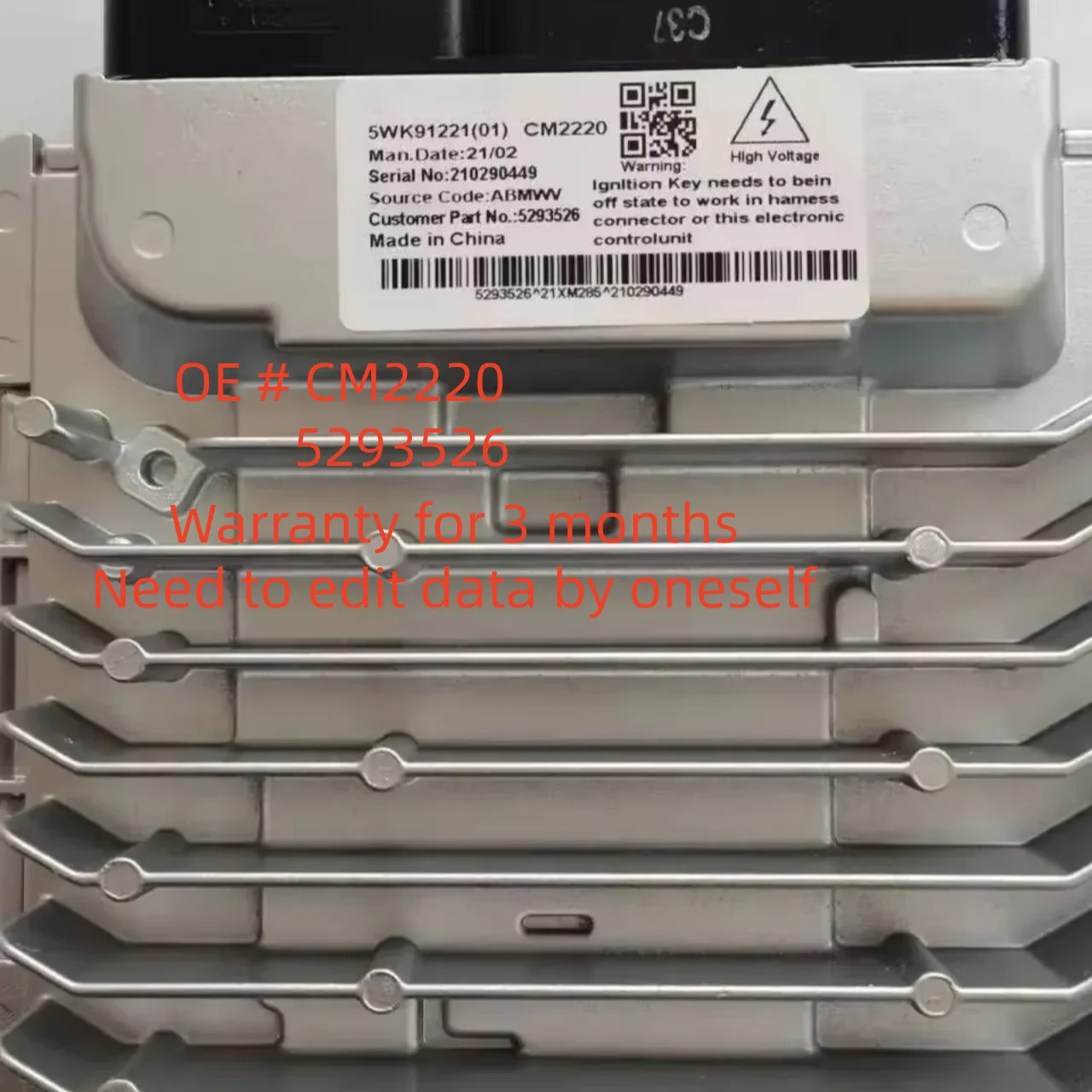 

High quality CM2220 5293526 Engine ECU ECM Computer Board For Cummins ISF3.8 ISF2.8