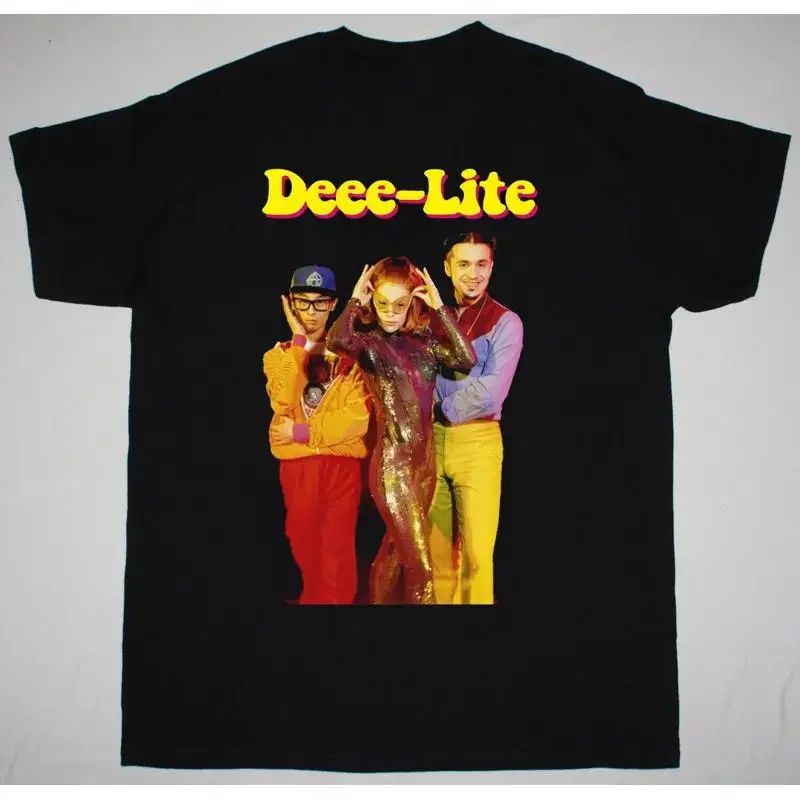 DEEE LITE LADY MISS KIER Camiseta negra de todos los tamaños para miembros de la banda