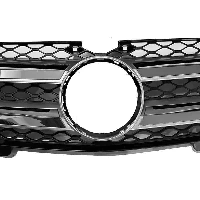 High Quality OE Style Two Bar Front Bumper Grille Replacement Fit GL-Class X164 GL450 GL500 GL550 2007-2009