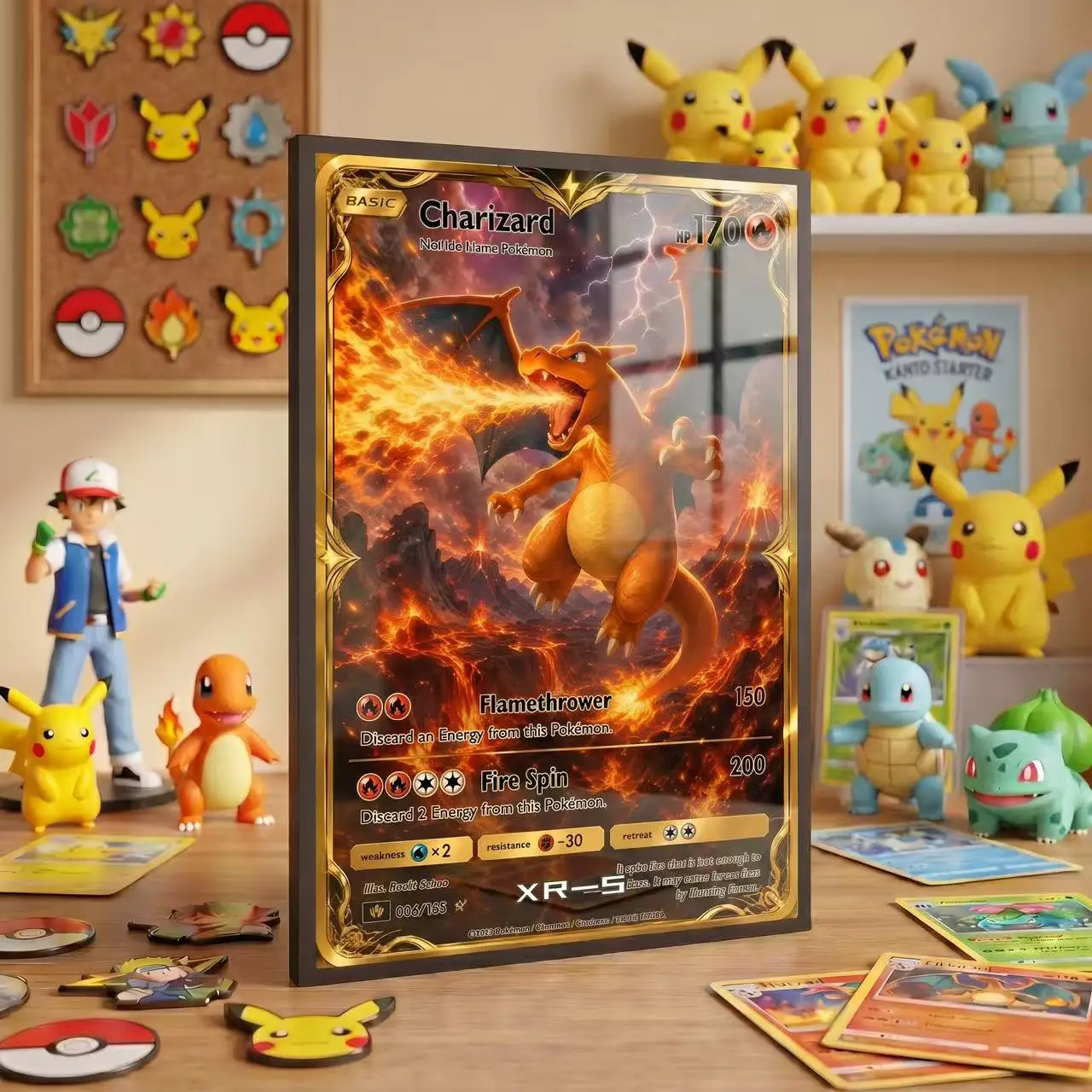 

Wholesale 2026 New XiaoYang Creative Studio Pokémon Cards A6 Size Acrylic Boards Anime Collectibles Character Fan Gifts