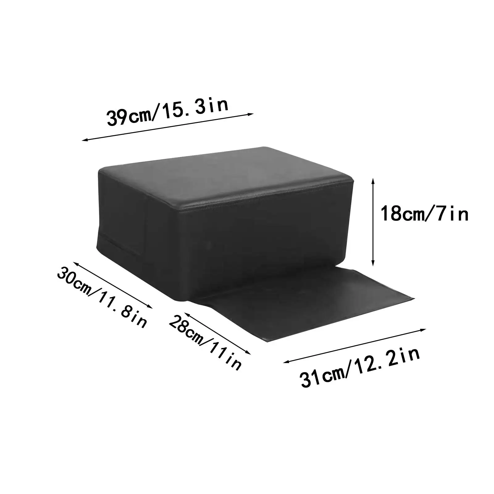 Child Booster Seat Cushion PU And Sponge Waterproof Barber Seat Booster