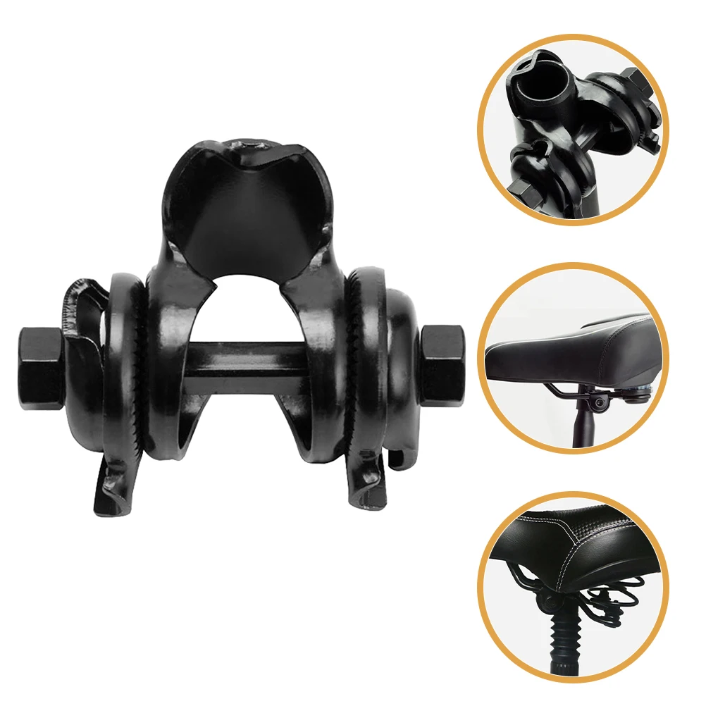 

Heavy Duty Bicycle Seatpost Quick Release Bike Seat Adapter Aluminum Alloy Fits Standard Mountain Saddles Adjustable Secure Lock
