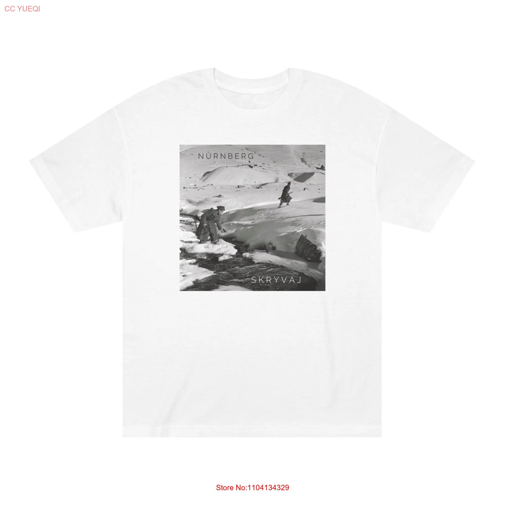 

Nürnberg Album Cover Classic T Shirt Skryvaj Band for Fans Music Lover Germany Travel long or short sleeves