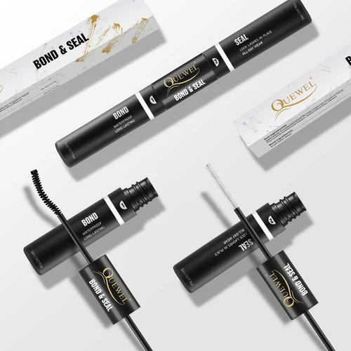 Imagen 2 del producto Quewel-pegamento para pestañas en racimo, 10ml, adhesivo y sellador de segmento de secado rápido, resistente al agua, bajo olor, pestañas postizas, barra de pegamento DIY