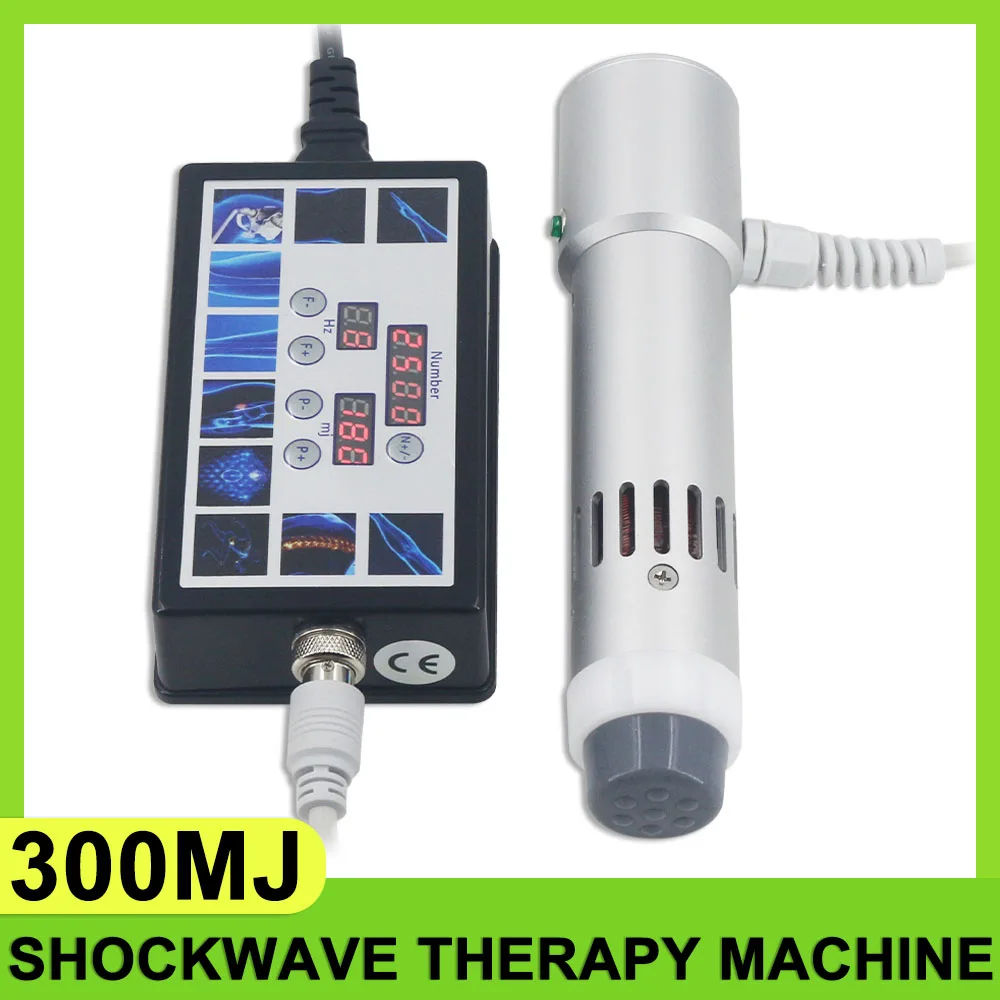 Professional Shockwave Therapy Machine For ED Treatment Body Pain Relief 300MJ Portable Shock Wave Massager Body Relax Health Ca