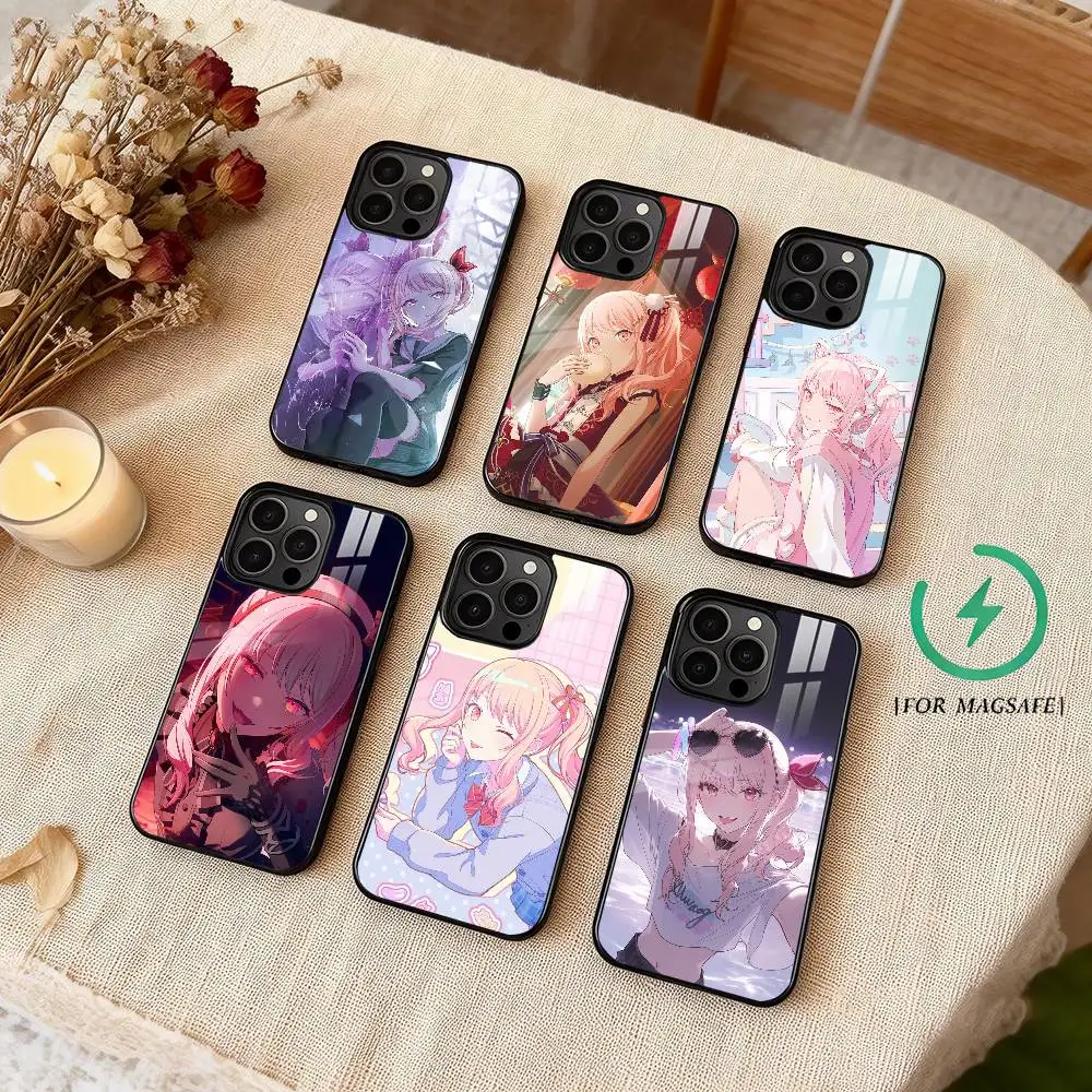 

P-Project S-SEKAI Mizuki Akiyama Phone Case For iPhone 17,16,15,14,13,12,Plus,Pro,Max For Magsafe Magnetic Wireless Charge