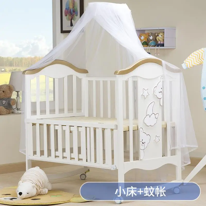 

Chinese Custom Crib Cradle Swing Funiture Movable Sleeping Nest New Bornen Baby Bunk Wooden Bed