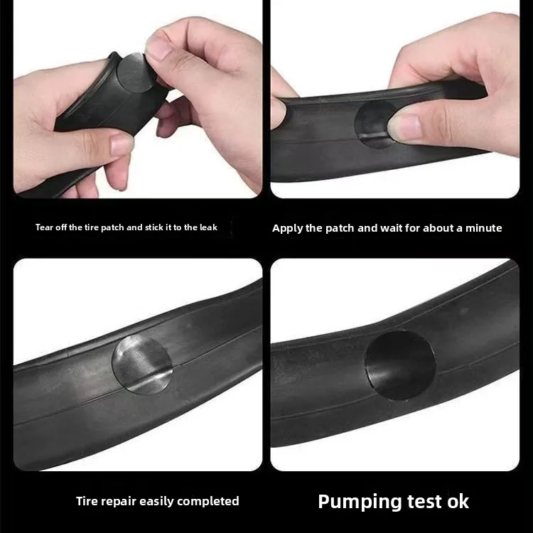 HOT 12/32PCS Glue-free Bicycle Tire Patches - Quick Self-Adhesive Repair for Tyre Protection