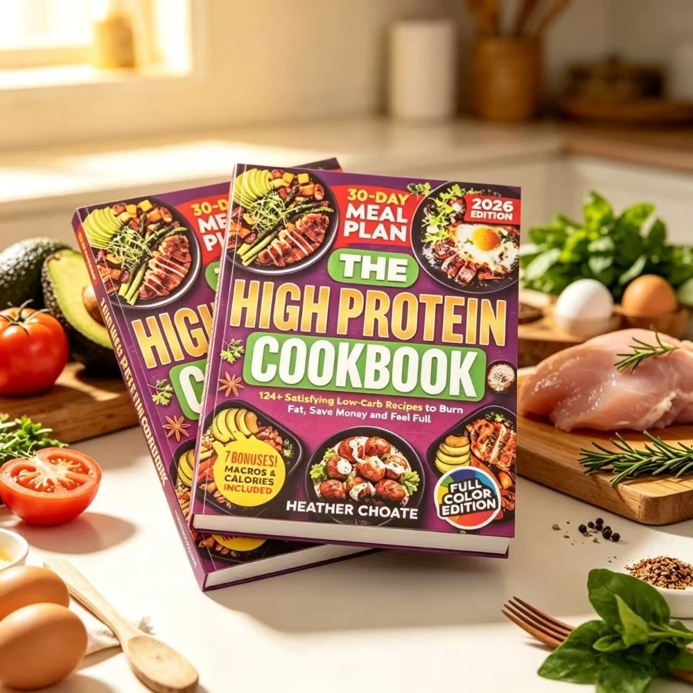 High Protein Cookbook-Flavorful Recipes to Power Your Body, Support Muscle Tone, Keep Mealtime Both Nutritious and Enjoyable Eve