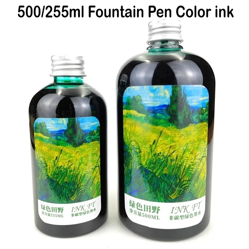 500ml/255/50ml 24 Colors Bottled Fountain Pen Ink Dip Pen Ink School Office Supplies Stationery For JINHAO HONGDIAN MAJOHN - Image 3