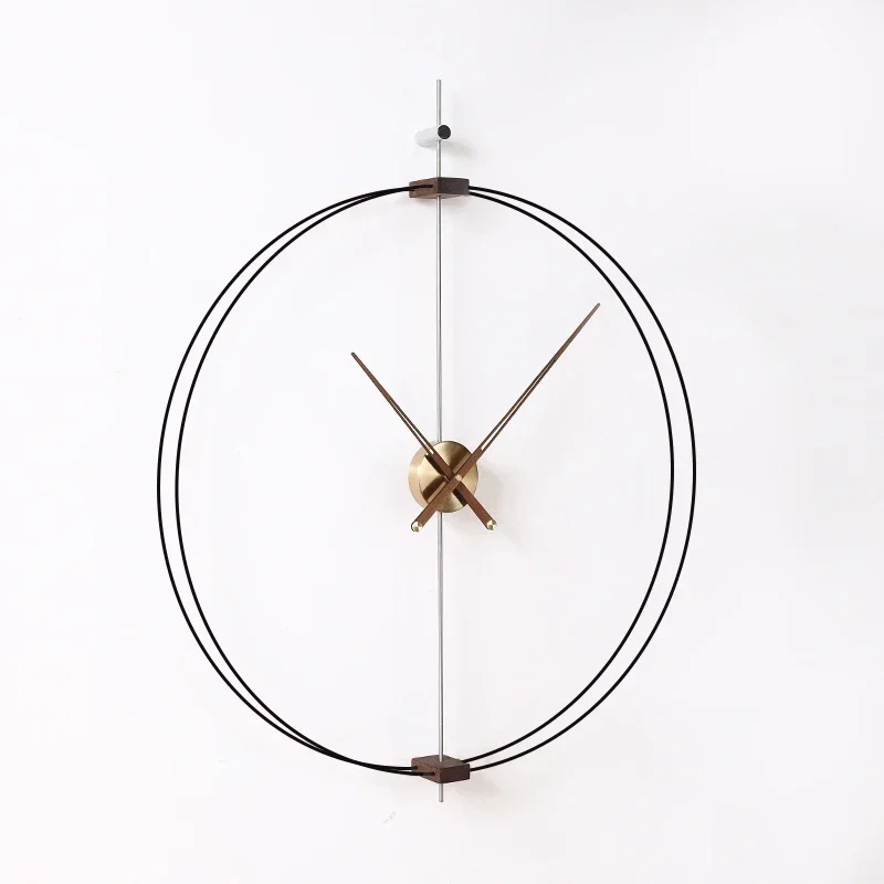 

Fashion Wall Clocks Interior Modern Minimalist Aesthetic Nordic Big Size Clock Wall Large Decoration Furniture K01+