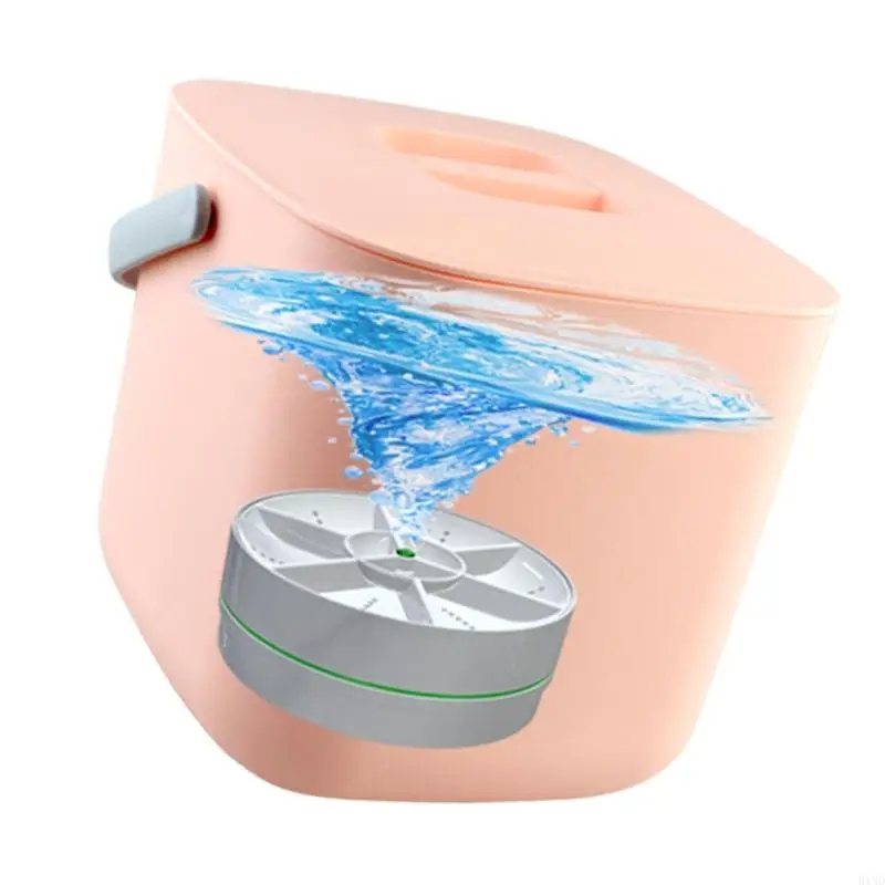 918D Máy rửa chén động mini trái cây và máy làm sạch không dây thực vật nhanh chóng loại bỏ thiết bị rửa bàn làm việc bằng