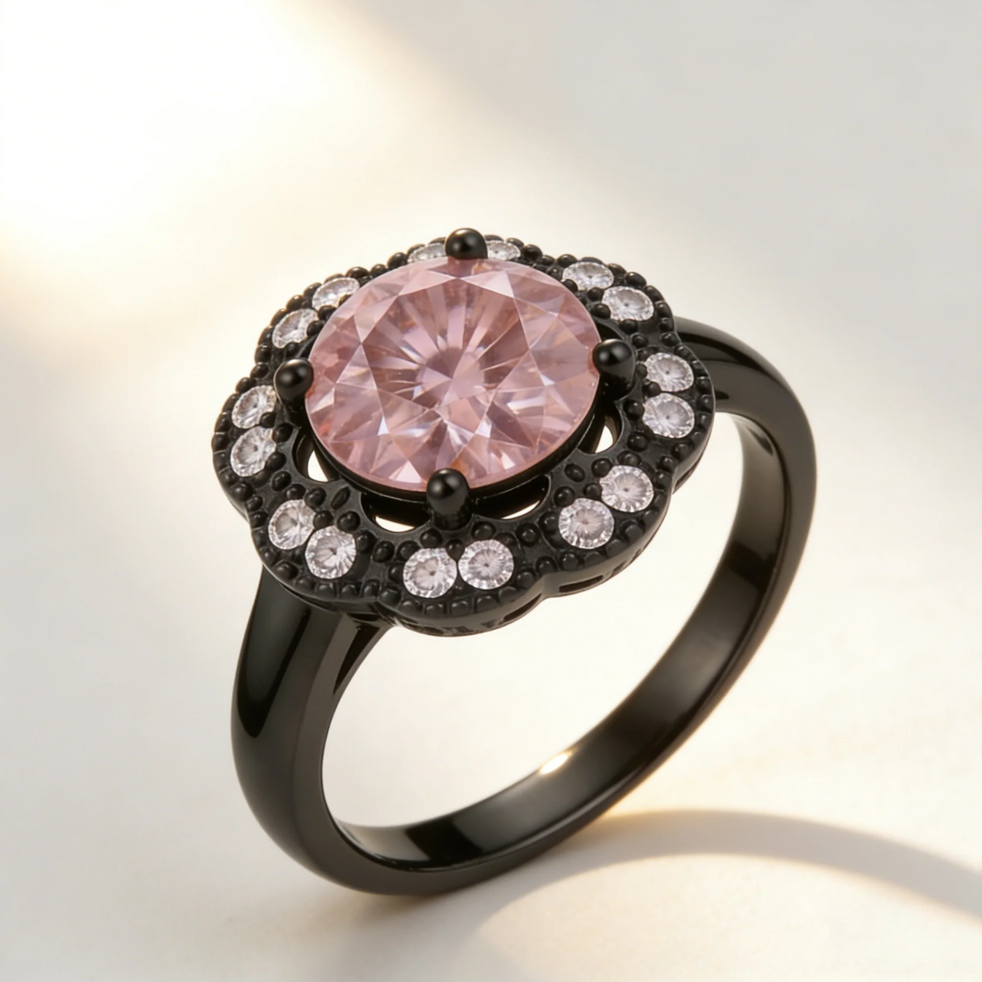 

Elegant Flower Fire Opal Rhodium Plated Copper Bracelet Elegant Adjustable Jewelry Gift for Women Dainty Boho Chic Party Wedding