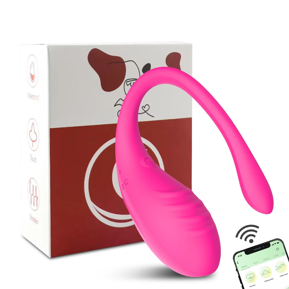 Vibradores con aplicación para mujer, consolador de punto G con Bluetooth de larga distancia, huevo vibrador, bragas de bola Vaginal femenina, Juguetes sexuales para parejas