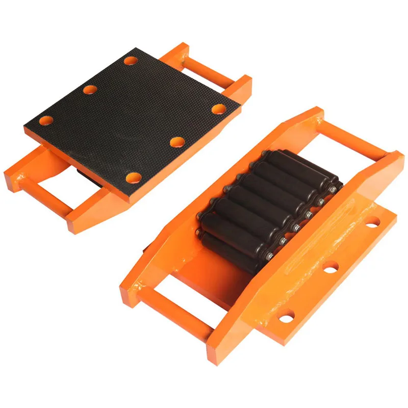 Système de patins mobiles modulaires sur chenilles de type CRM, capacité de charge de 8 à 500 tonnes, patins à roulettes industriels