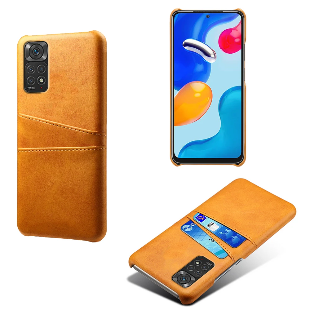 For Redmi Note 11 Case For Xiaomi Redmi Note 11 11E 11T 11S 4G Luxury PU Leather Card Slots Cover For Redmi Note 11 Pro Plus 5G