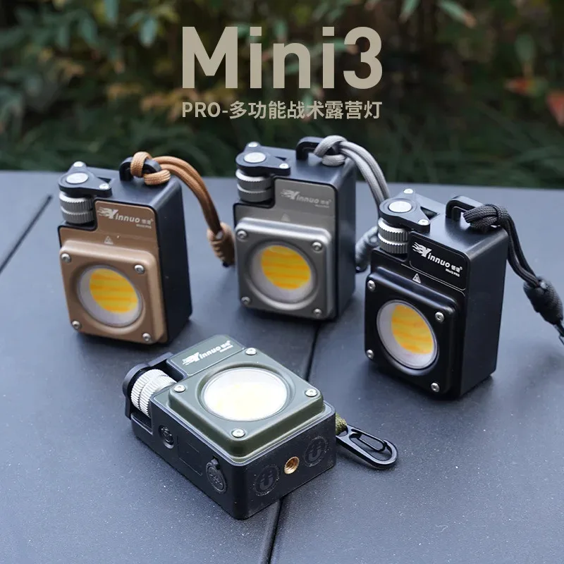 2025 New Mini3-Pro 3500LM Tactical Camping Lantern Portable Outdoor LED Light Ultra-Long Battery Life